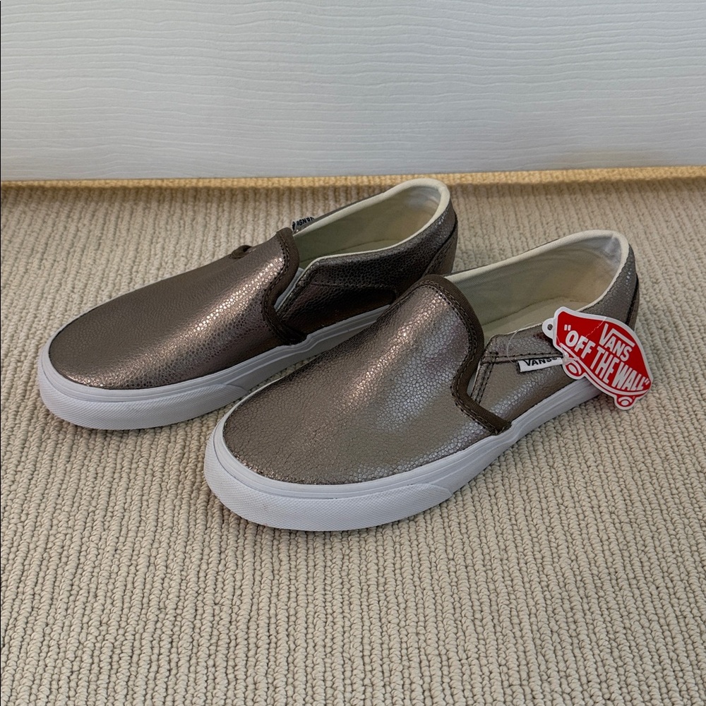 Vans Asher Metalic Slip On Sneaker - Picture 2 of 6